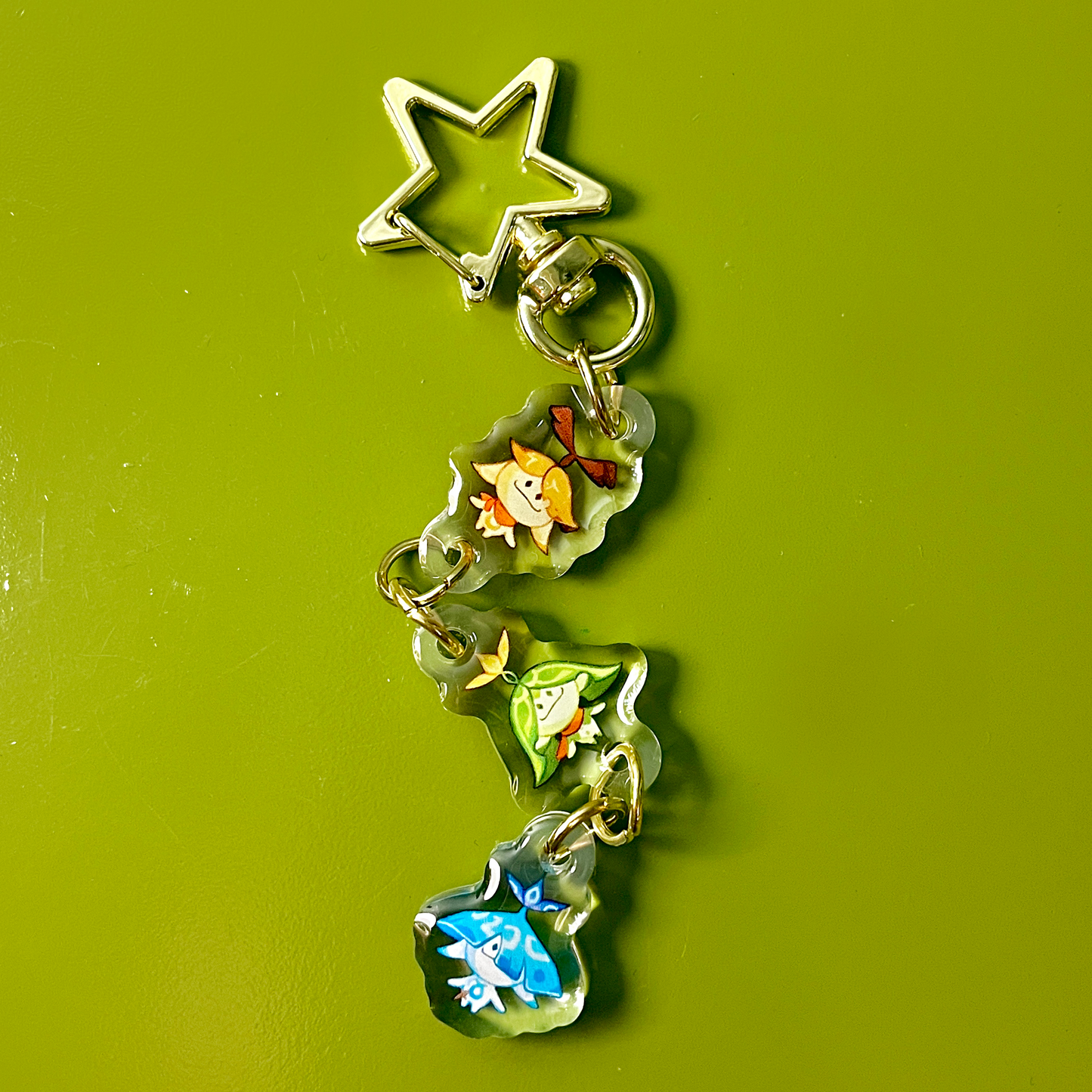 tiny aranara keychain