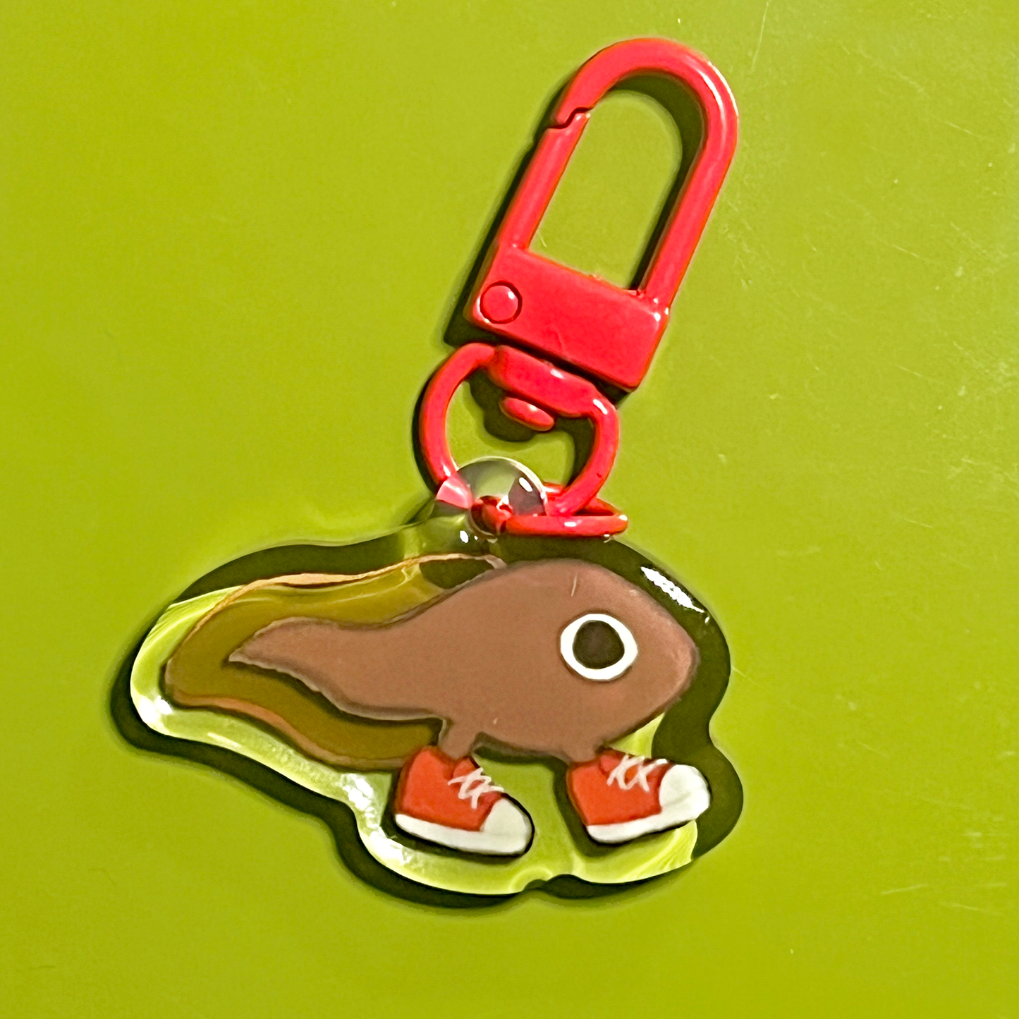 tadpole in shoes charm