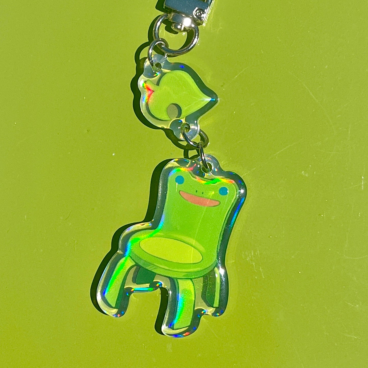 froggy chair keychain