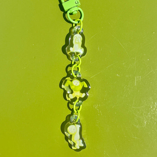 tiny smiski keychain