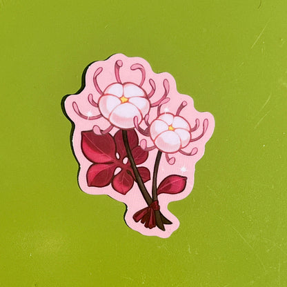 genshin flower stickers