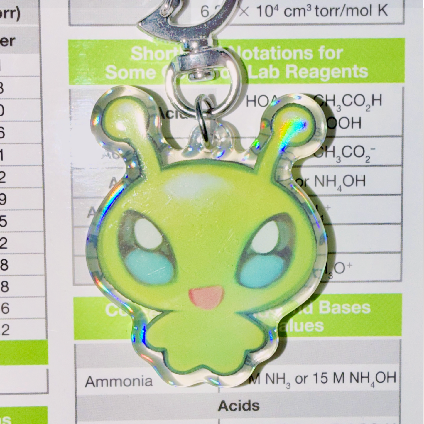 alien keychain